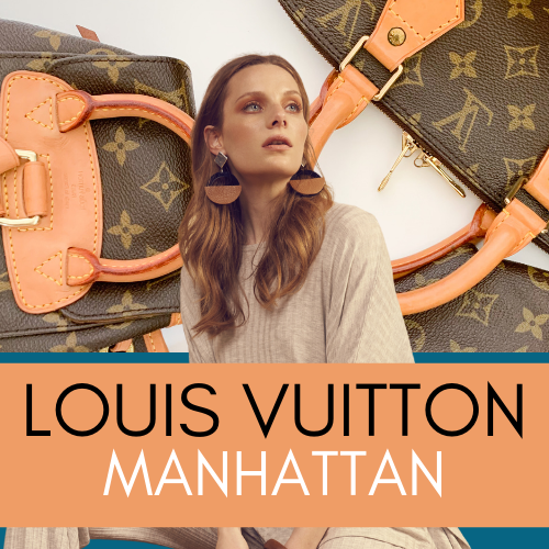 ICONIC Louis Vuitton MANHATTAN MONOGRAM HANDBAG 