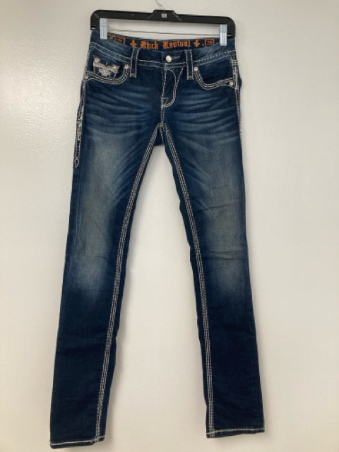 
                  
                    Women's Size 25 Rock Revival Denim Bottom
                  
                