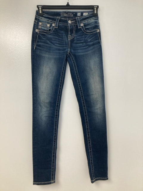 Women's Size 24 Miss Me Denim Bottom