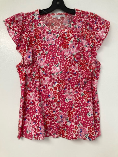 Women's Size Large Sugar Lips Floral Top