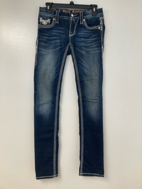 Women's Size 25 Rock Revival Denim Bottom