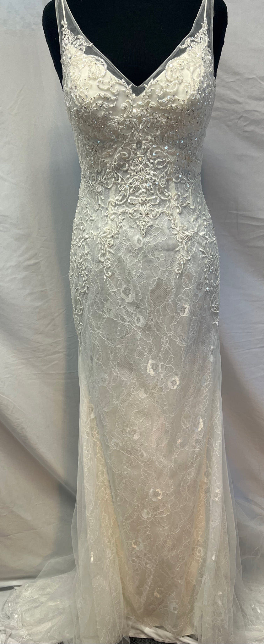 Women's Size 3/4 Signature Wedding Gown White Dress